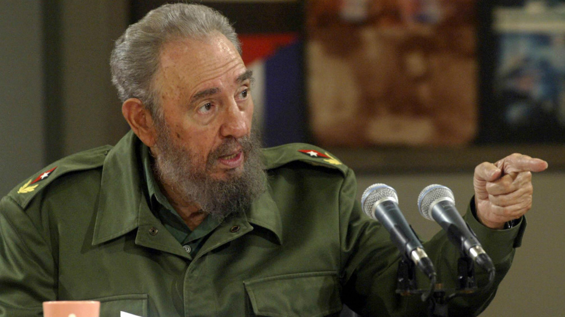 Fidel Castro -- AFP