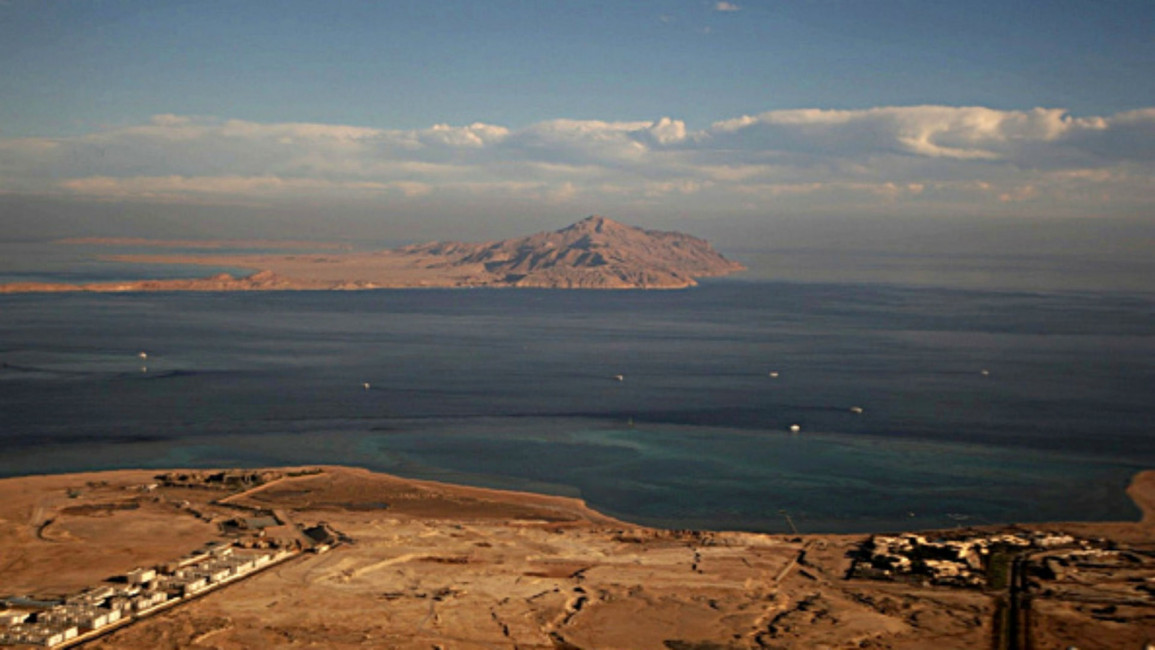 Red Sea islands of Tiran and Sanafir [AFP]