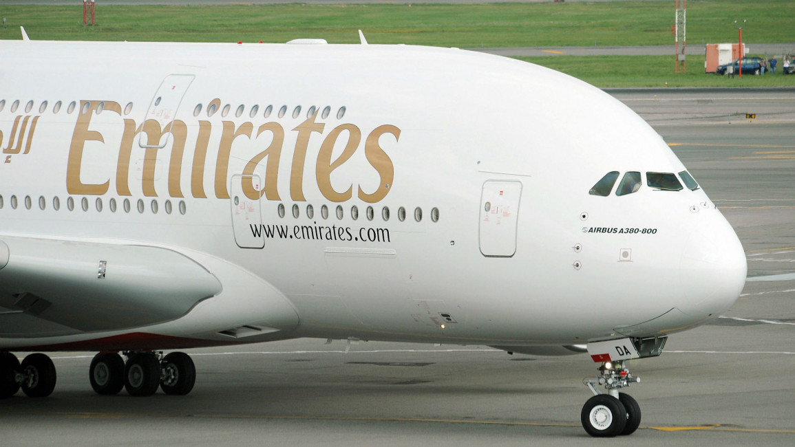Emirates airline [AFP]