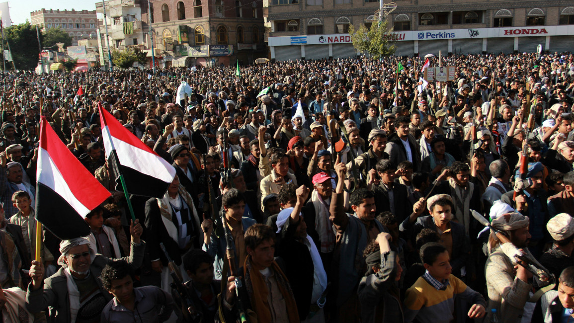 Houthi demo