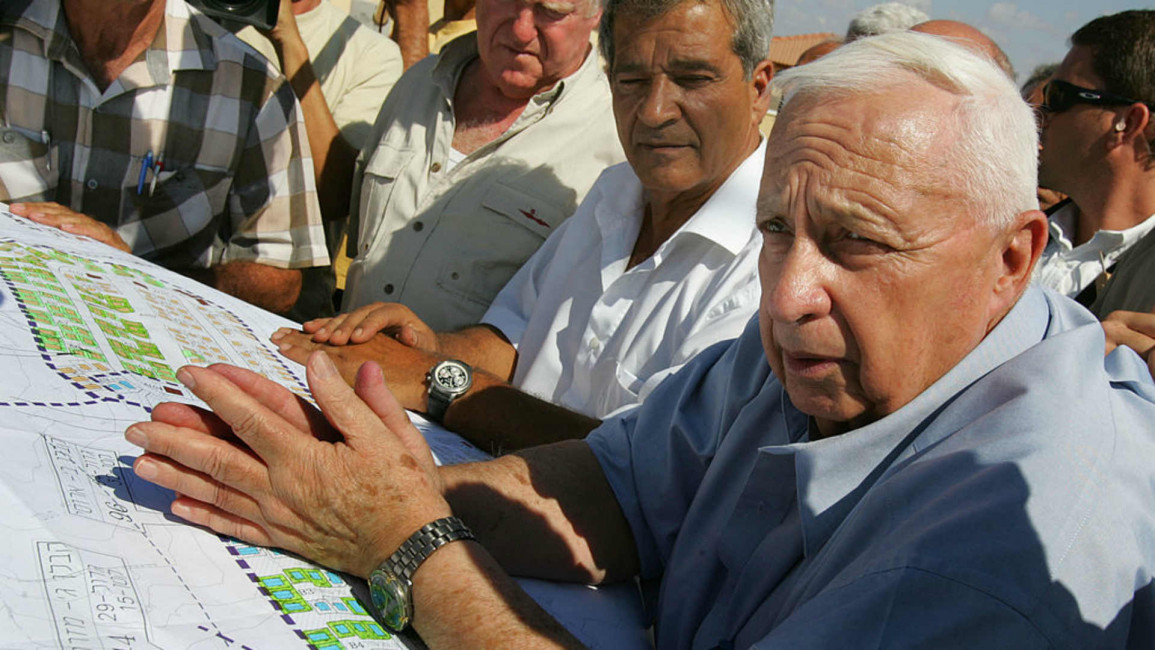  - AFP -Ariel Sharon Gaza pullout - 2005