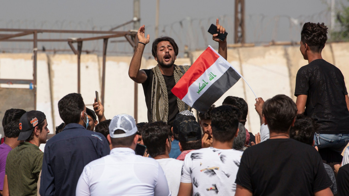 Iraq protests - GETTY
