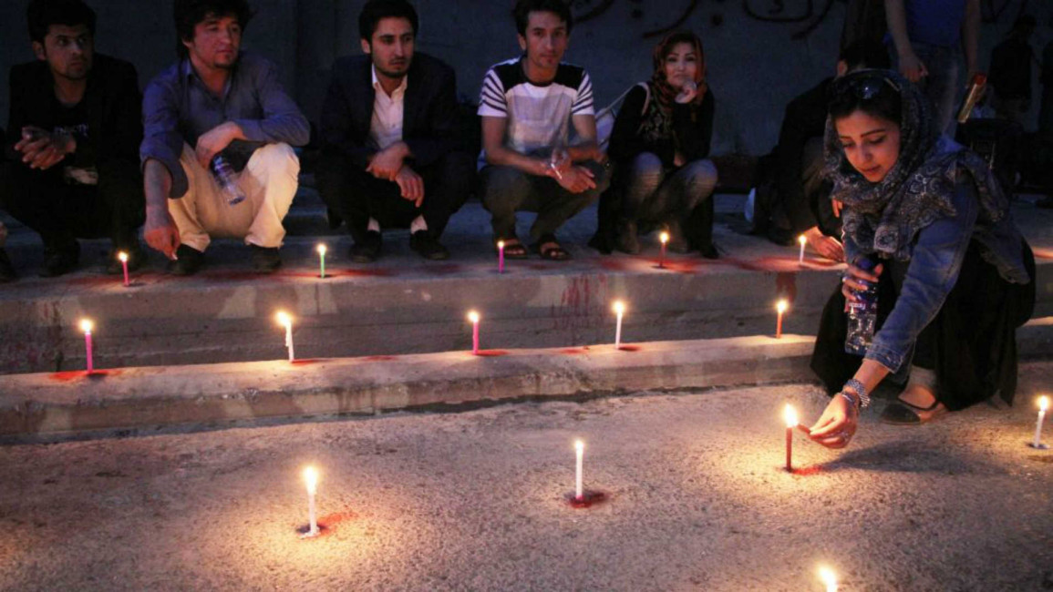 Kabul terror vigil - Anadolu