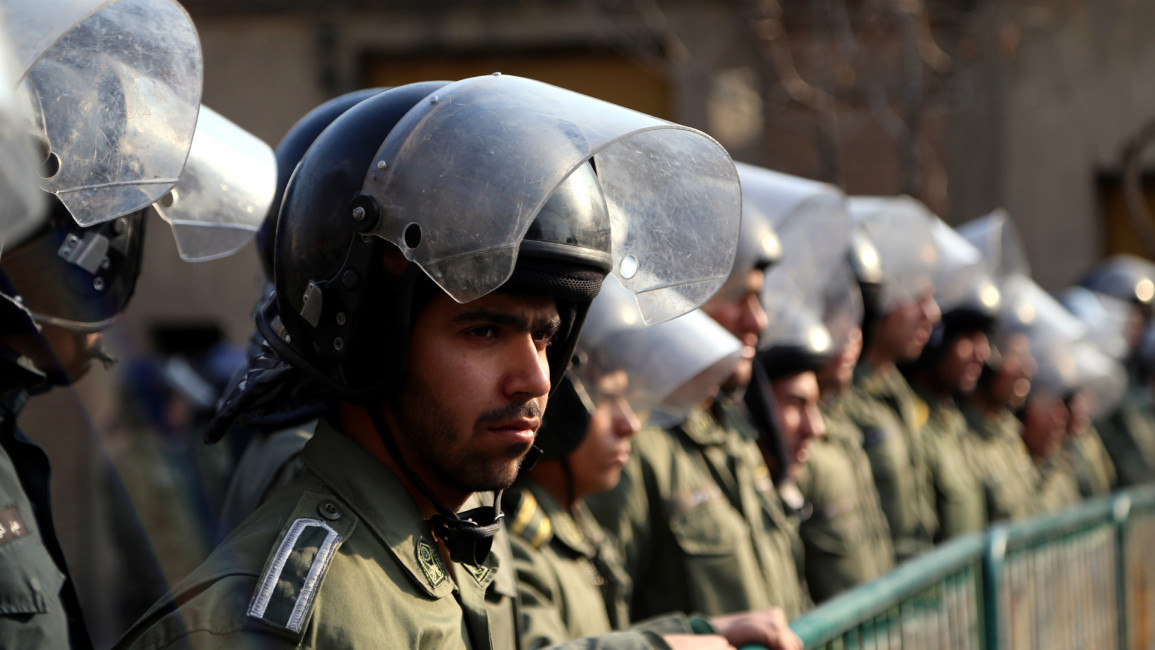 tehran police  -- AFP
