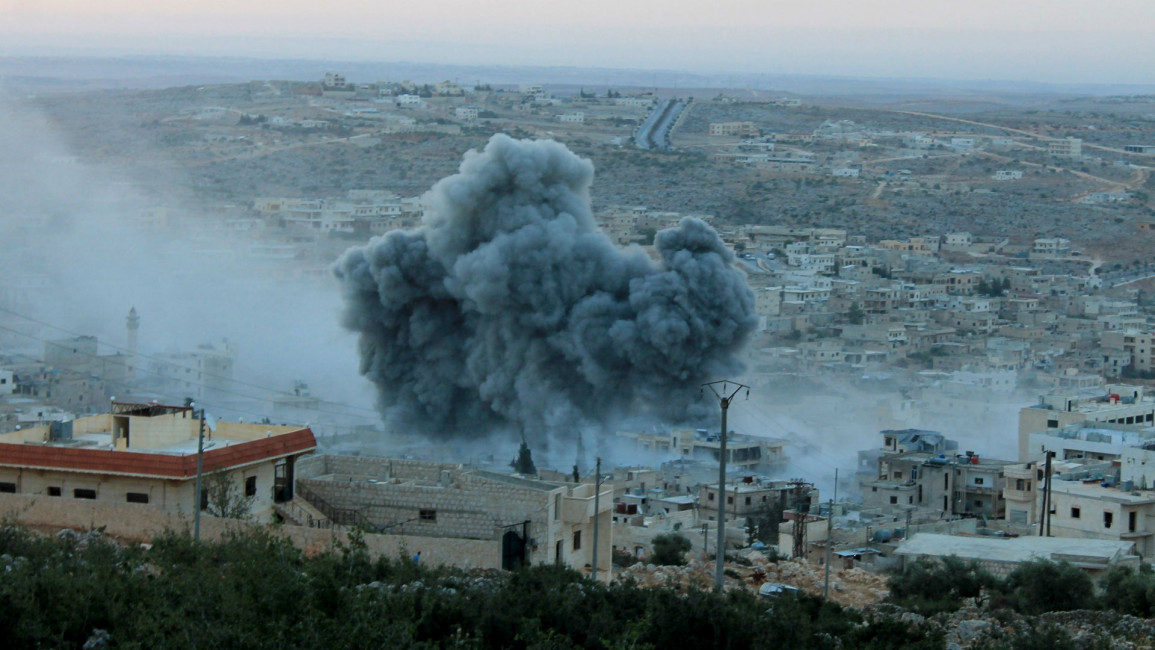Russia carries out airstrikes in Syria 