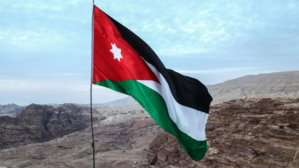 Jordan flag - TASS