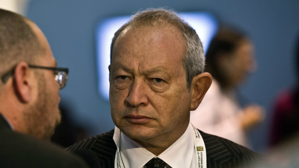 Egyptian billionaire Naguib Sawiris
