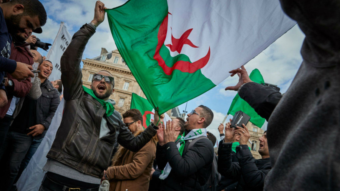 Protest France Algeria - AFP