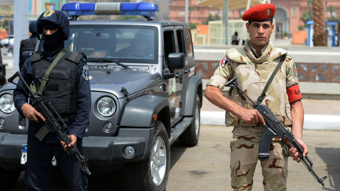 egypt police army afp