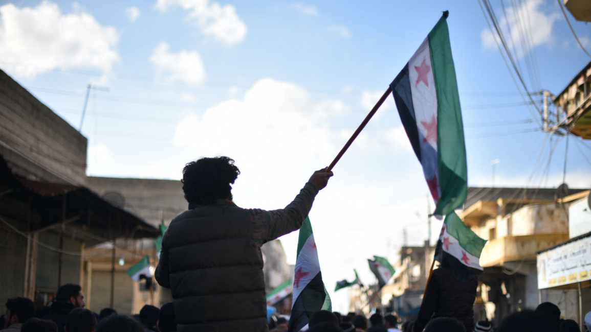 Syria rebels flag ANADOLU