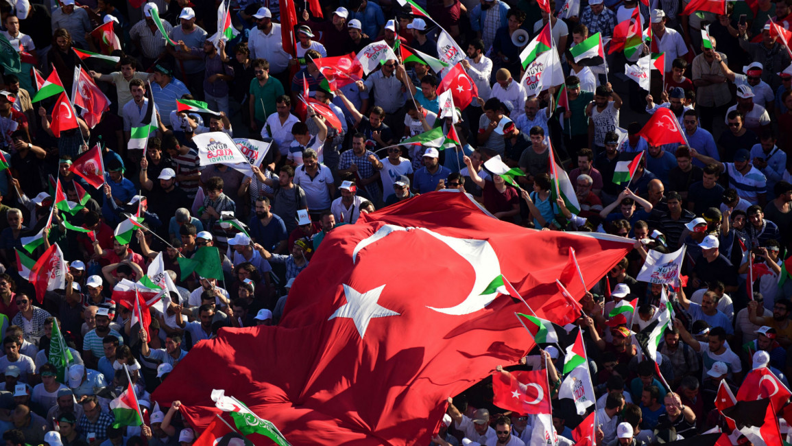 Istanbul rally Aqsa
