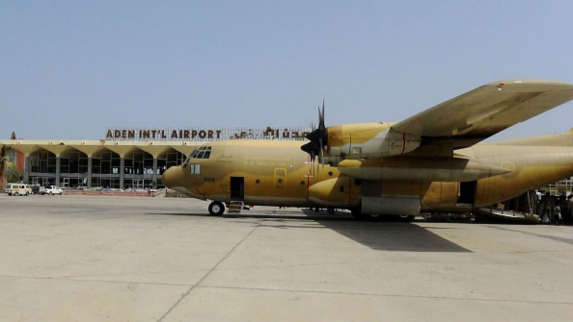 Aden International Airport [AFP]