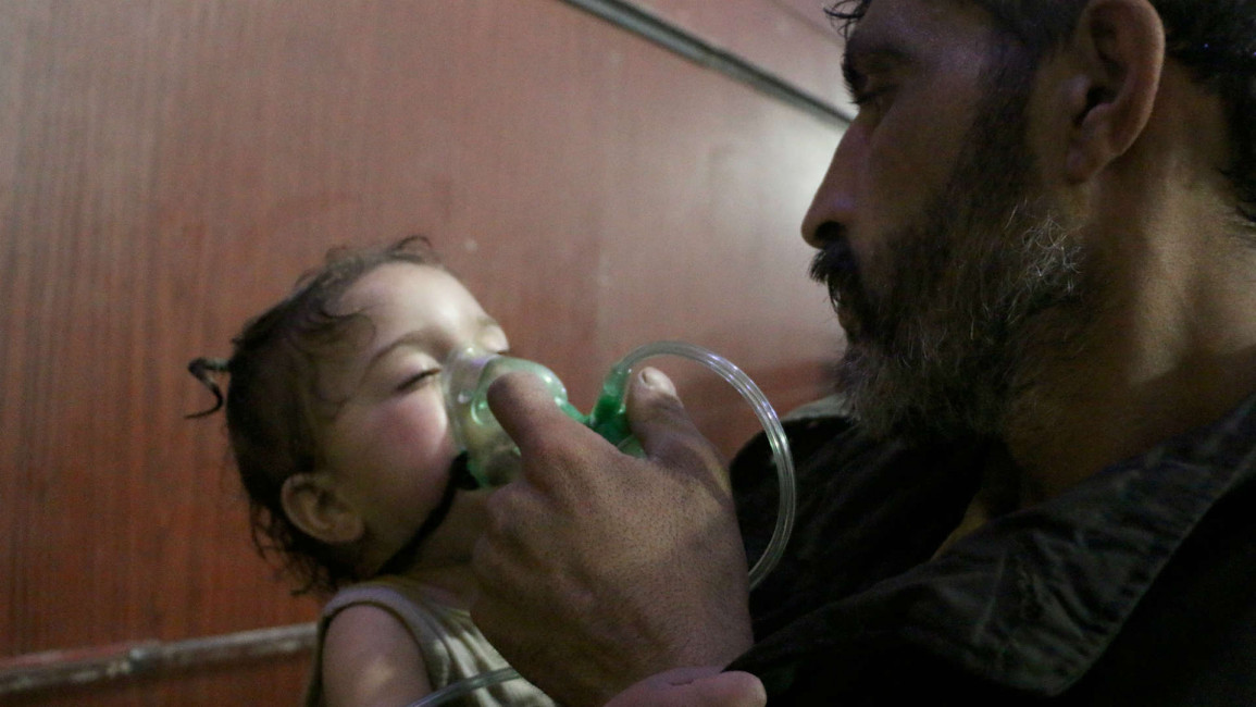Douma chemical attacks - Getty