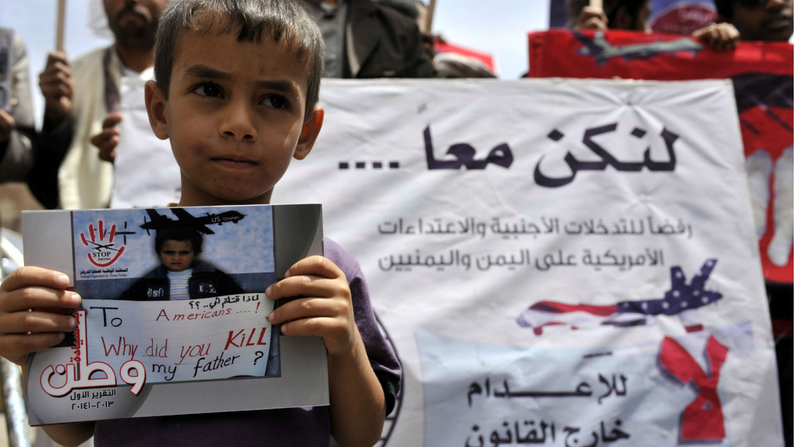 Yemen Drones Protests