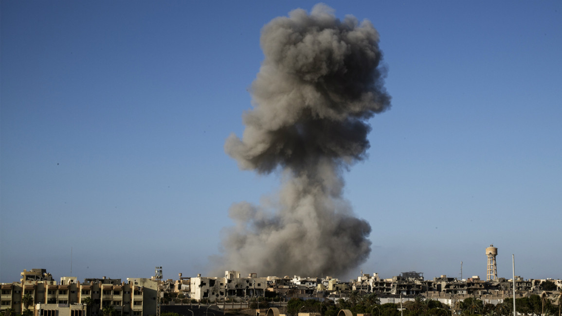 Libya airstrikes [Getty]