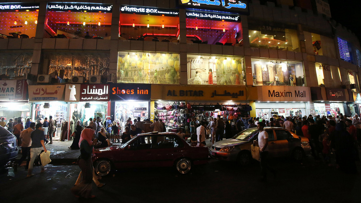 english site jordan amman shopping mall getty