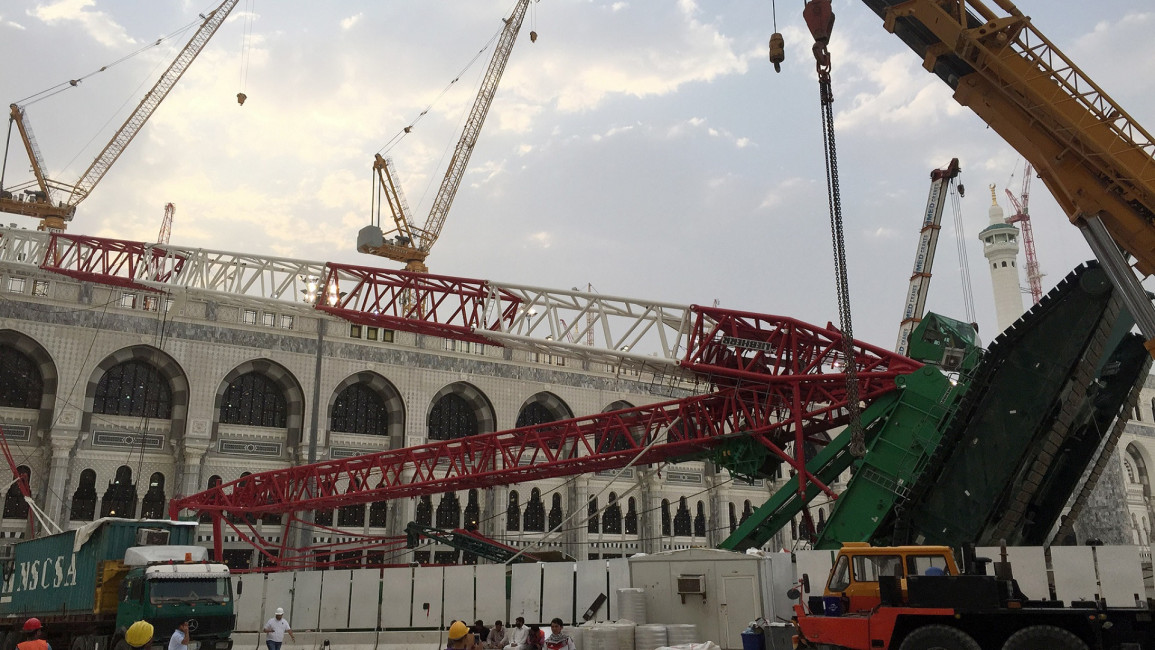 mecca crane collapse binladen