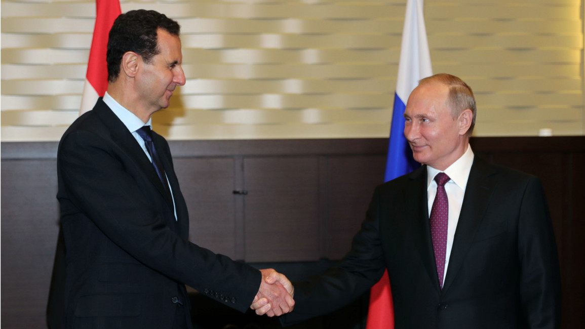Assad and Putin - getty