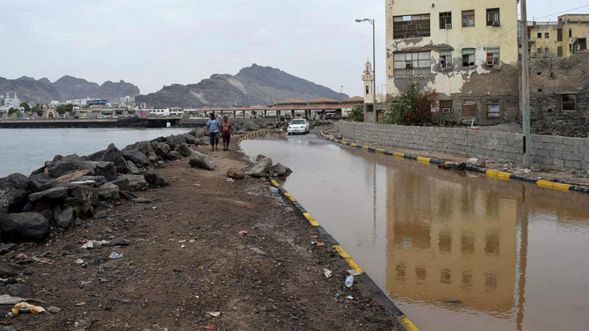 Aden flood - AFP