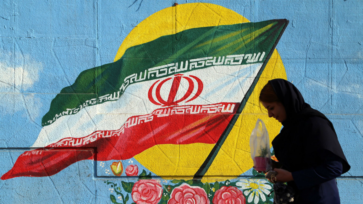 Iran flag ANADOLU