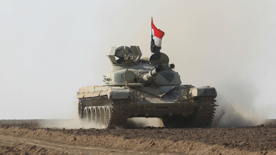 Mosul advance AFP