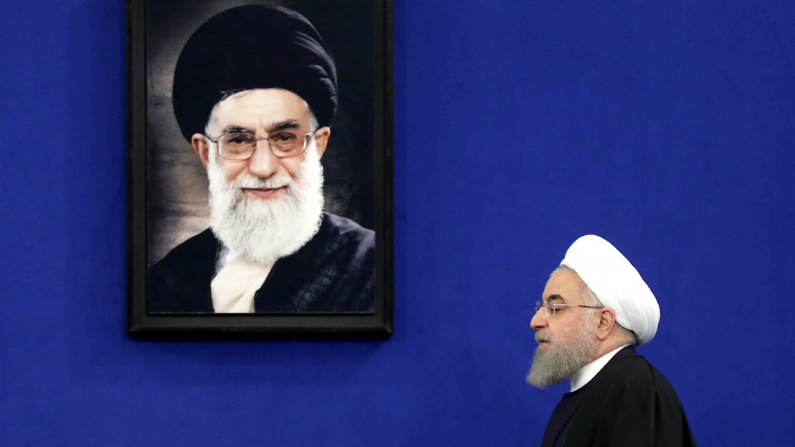 Hassan Rouhani Khamenei - Getty