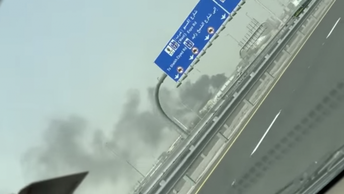 Dubai Fire Screengrab