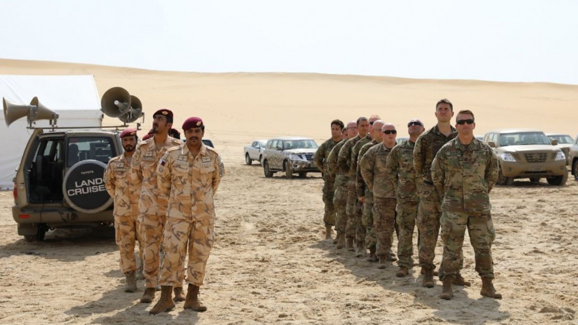 Qatar US exercise Anadolu