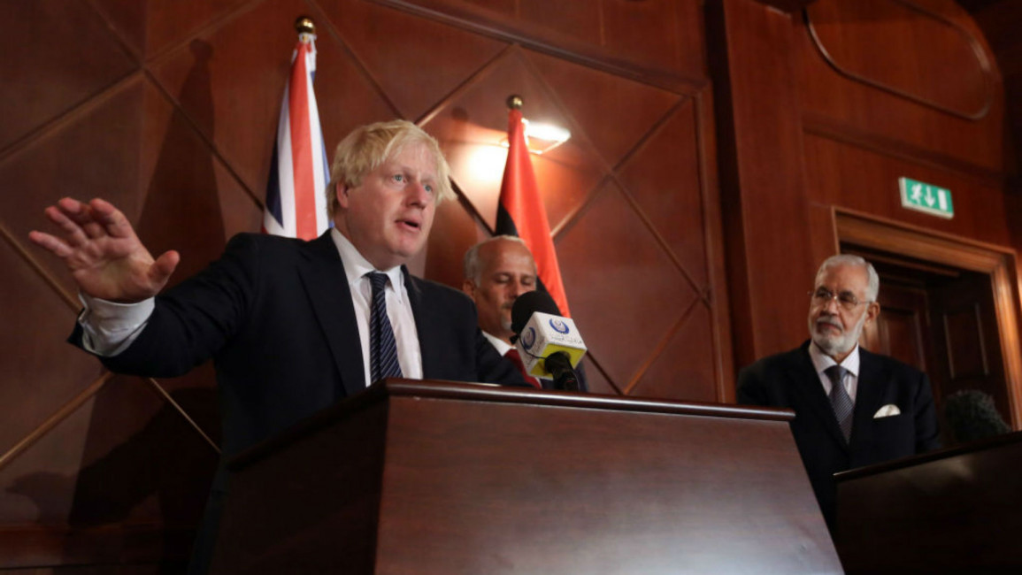 Boris in Libya - AFP