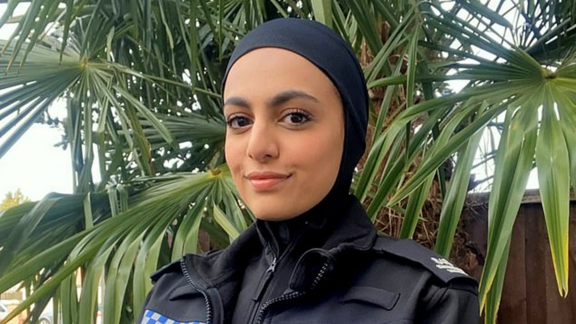 Police hijab - GETTY