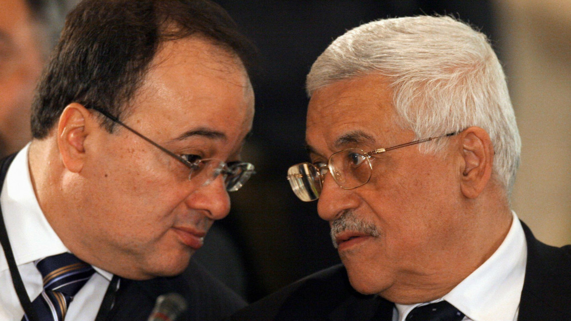 Abbas and Kidwa AFP