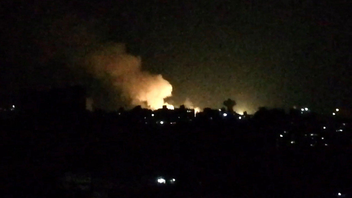 damascus airstrike israel getty