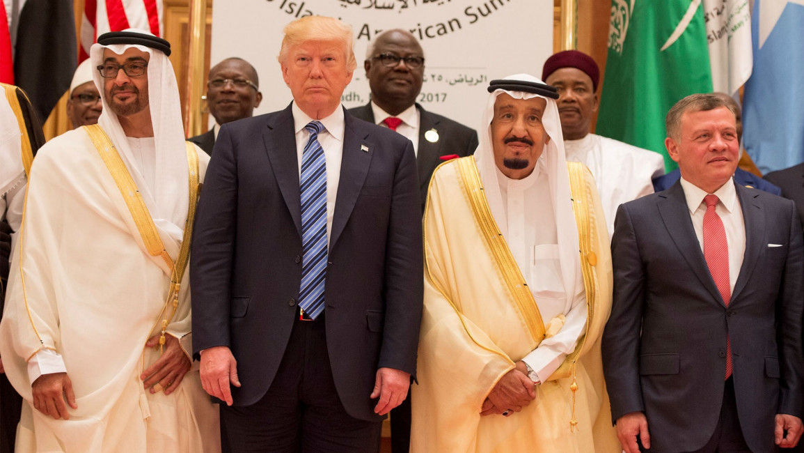 Saudi Trump Getty