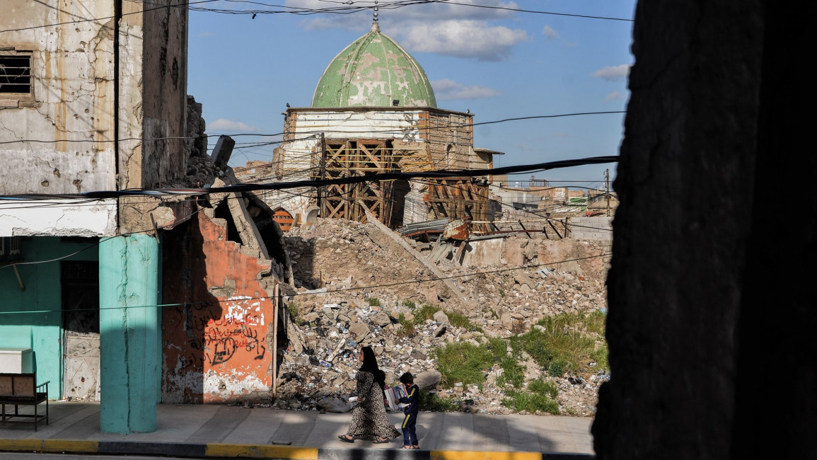 Nusri Mosque Mosul [AFP/Getty]