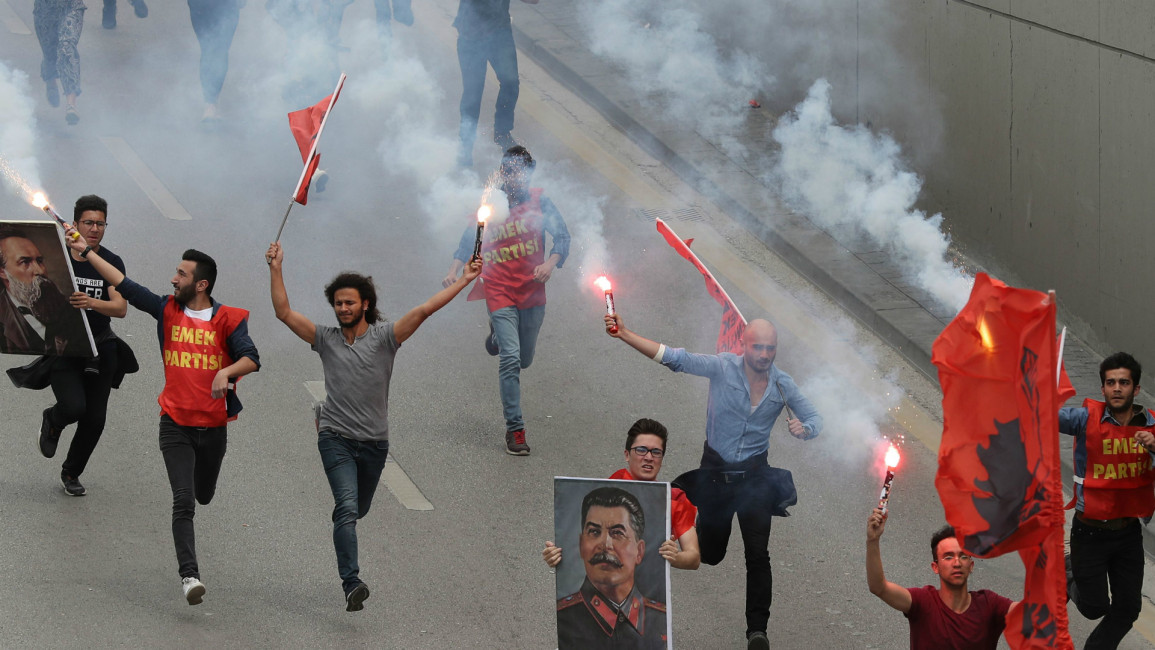 May Day Turkey -- AFP