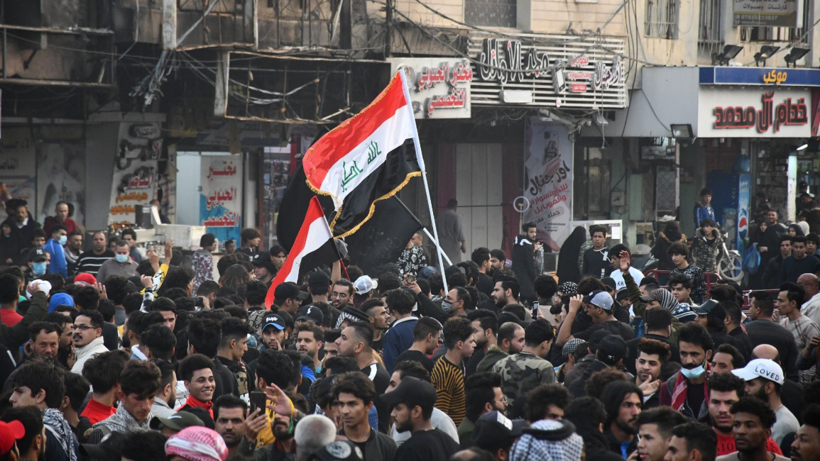 iraq protest getty