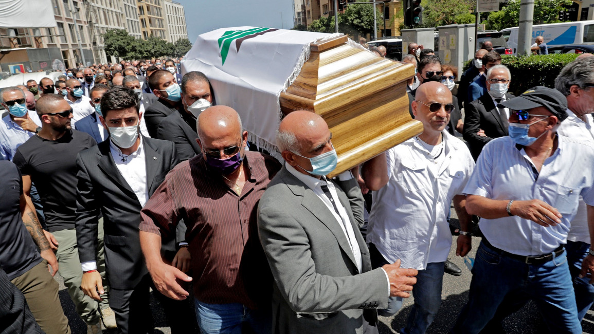 lebanon najarian funeral