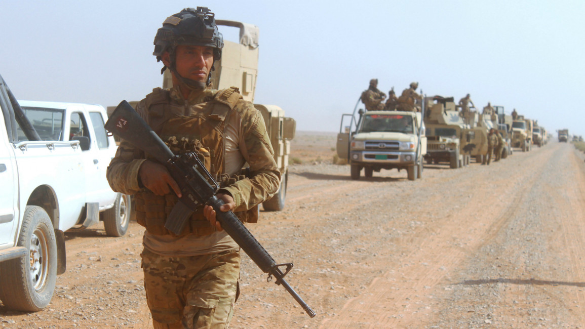 Iraqi forces Anbar [Getty]