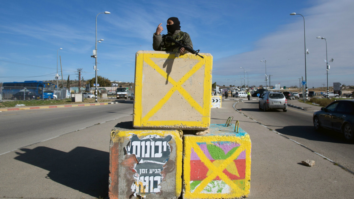 Israeli soldier - Etzion junction