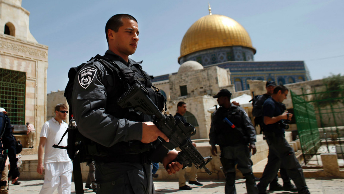 al-Aqsa mosque stormed by Israeli settlers and soldiers [AFP]