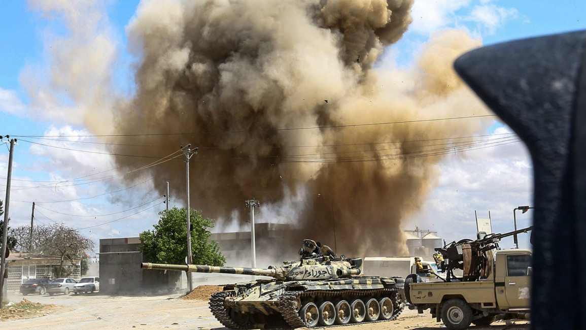 Libya Tripoli clashes -- AFP
