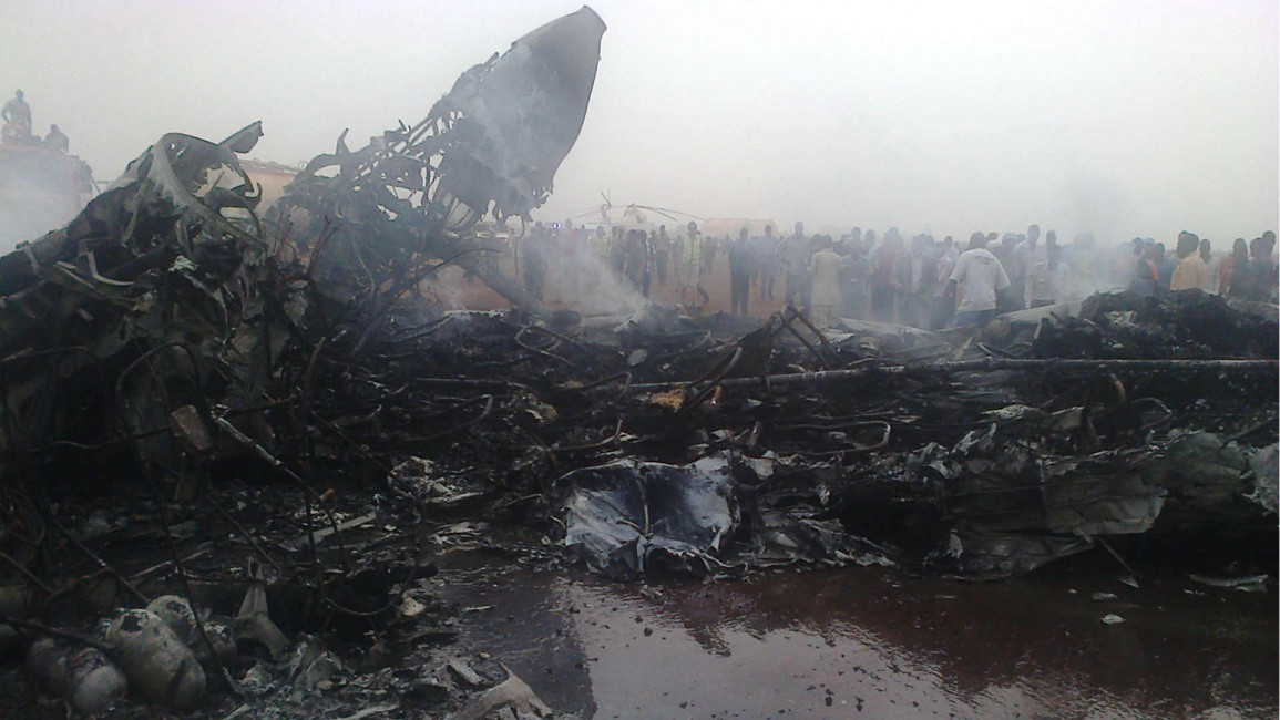 Plane crash in South Sudan in 2017