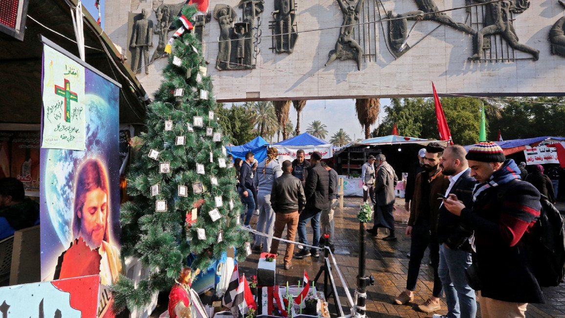 No Christmas tree in Baghdad  