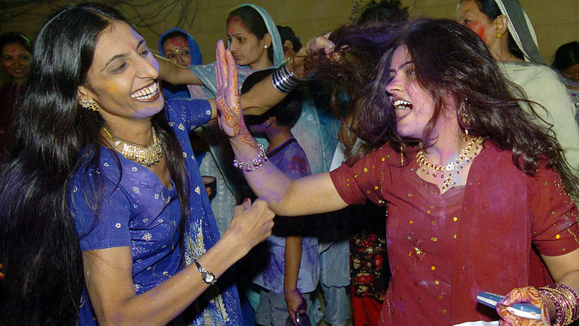 Pakistan Hindu girls AFP