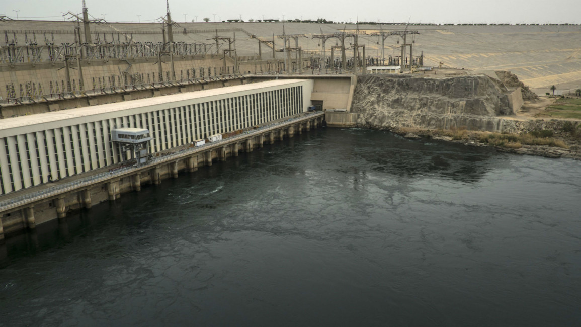 Aswan Dam getty