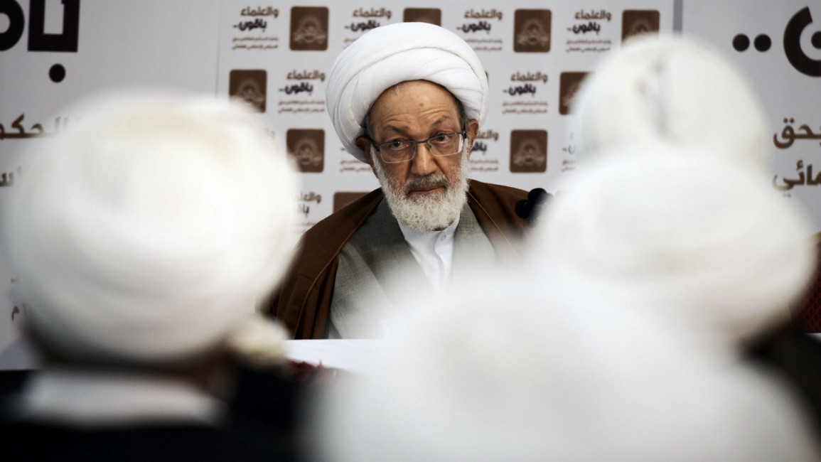 Sheikh Isa Qassim [AFP]
