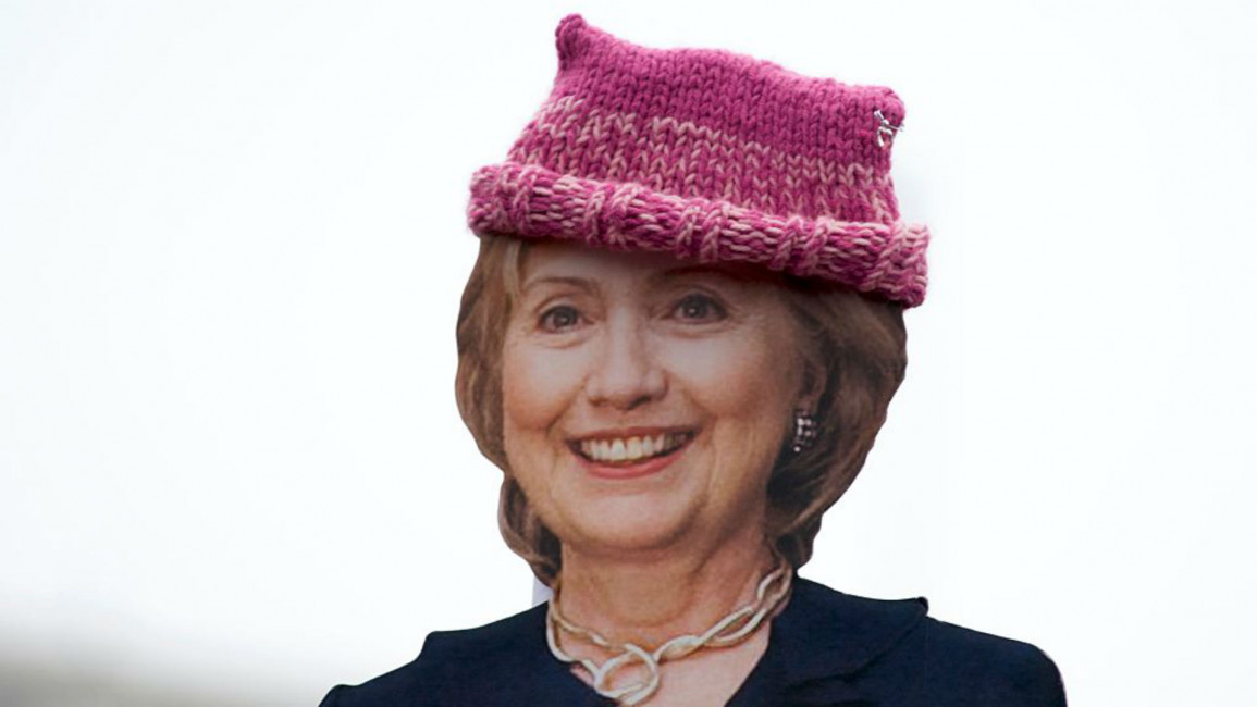 Hillary Clinton women's march - Getty