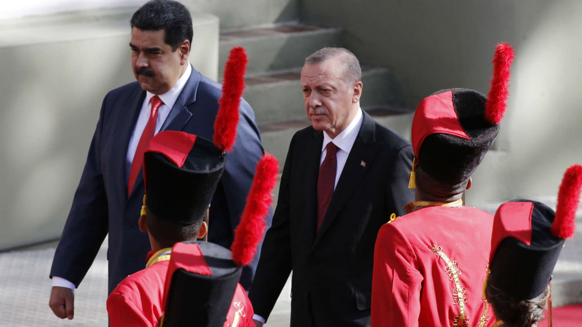 Erdogan Maduro - AP