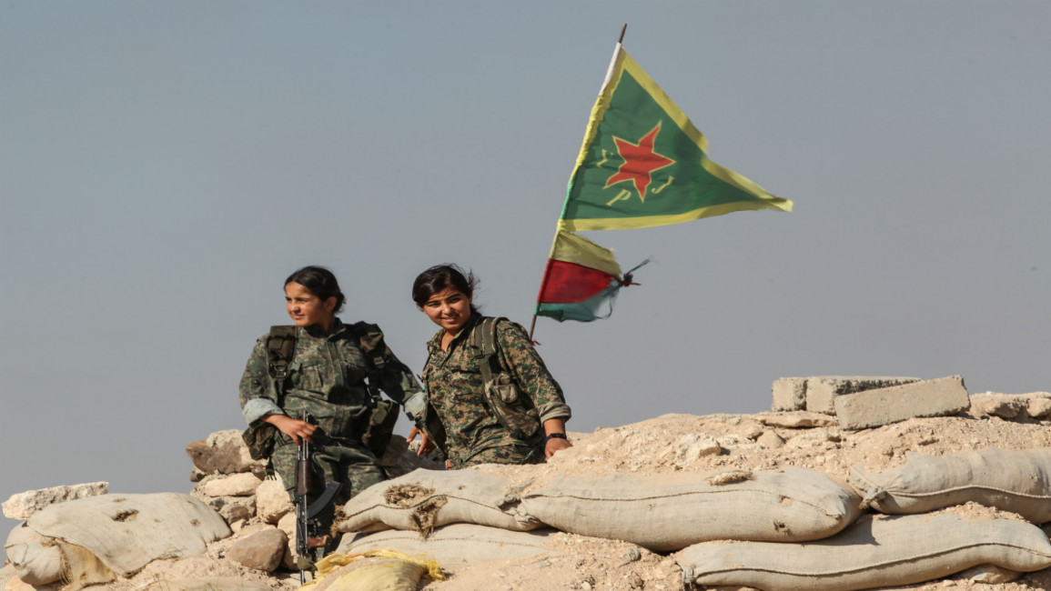 YPG fighters Getty