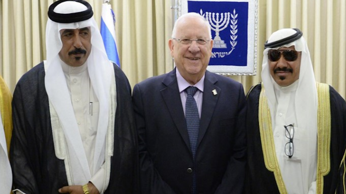 Jordanian sheikhs Israel president GPO